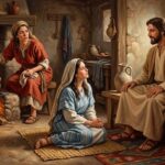 Yes Xus mus hauv Mab Liab thiab Mas Tas tsev (LK 10: 38-42)